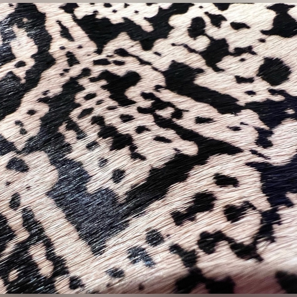 Myra Bag - Hairon Snakeskin 100% Leather Crossbody Bag or Wristlet - Picture 7 of 7